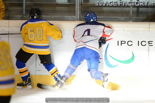 2015-01-10 Torino Bulls-Hockey Milano Rossoblu U14 0803 Alessia Labruna